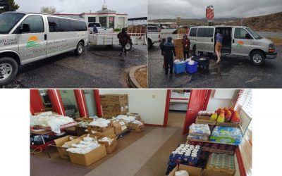 Ghost Town in Northwest Arizona Residents Get Food Relief