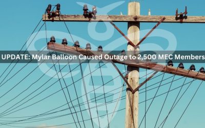 UPDATE: Mylar Balloon Caused Outage to 2,500 MEC Members