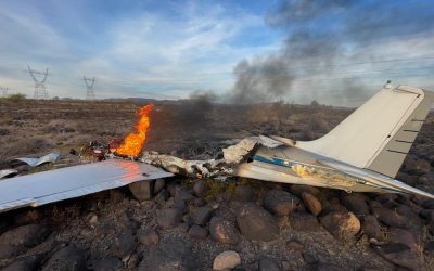 AIRCRAFT DOWN- TOPOCK/ GOLDEN SHORES