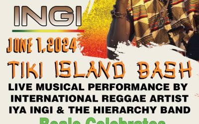 TIKI ISLAND BASH” PROMISES A NIGHT OF TROPICAL FUN AND FUNDRAISING MAGIC WITH SPECIAL PERFORMANCE BY IYA INGI