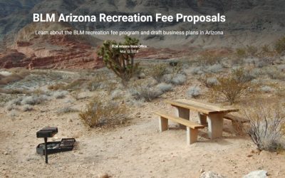 BLM welcomes input on draft plans to modernize management of Arizona recreation sites