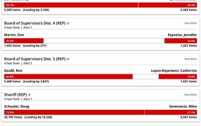 County Election Update Monday Afternoon August 5, 2024