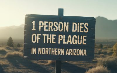 1 person dies of the plague in northern Arizona