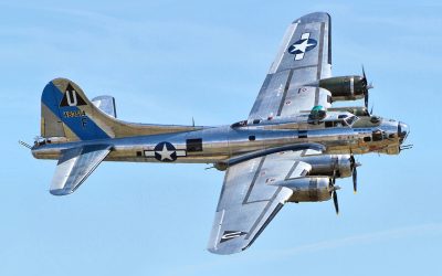 B-17 Comes to Kingman for Flying Fortress Parkway Ribbon Cutting
